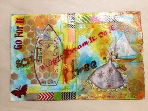 Art Journal Page 2 Sail Free