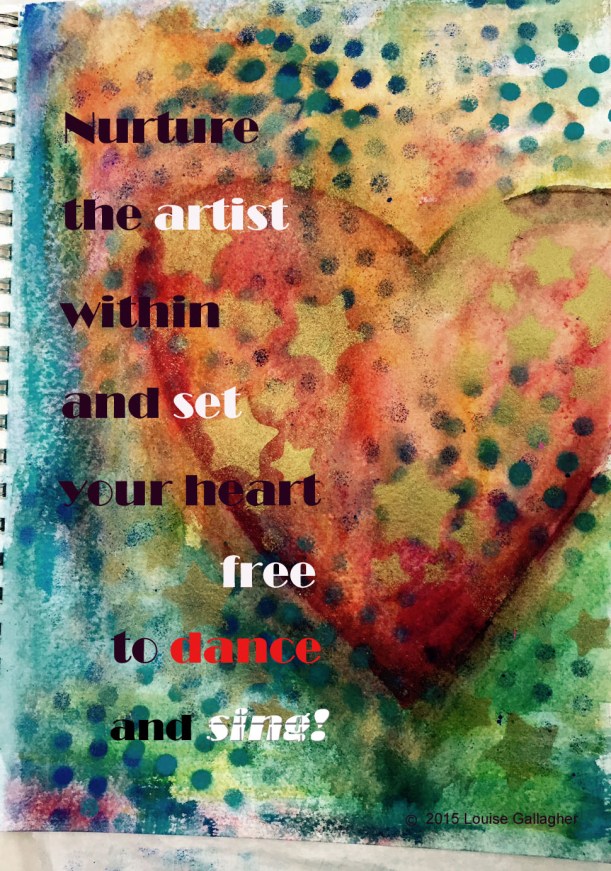 Art Journal Entry January 27 Watercolour