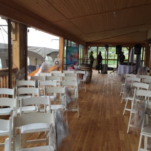 All set up inside...